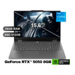 LAPTOP LENOVO LOQ 15IRX11 I5-13450HX 16GB/ SSD512GB/ 15.6/ GeForce RTX 5050 8GB/ 83SC0055LM