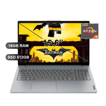 LAPTOP LENOVO V15 G4 AMN RYZEN5 7520U/ 16GB/ SSD512GB/ 15.6/ FREE/ 82YU00XYLM