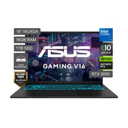 Laptop Gamer Asus V16 de 16", Intel Core 7 240H (Series 2)