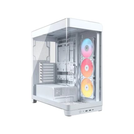 CORSAIR FRAME 4500X RS-R ARGB Case para PC Semitorre de Cristal Panorámico Blanco