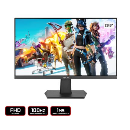 MONITOR ASUS VA24EHF 23.8" FHD 1920x1080/100HZ/1MS