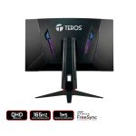 MONITOR TEROS TE-2765G 27" CURVO QHD 2560x1440/165HZ/1MS/AMD RADEON FREESYNC - Imagen 2